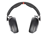 Poly Voyager Surround 85 - Voyager Surround 80 series - micro-casque - circum-aural - Bluetooth - sans fil - Suppresseur de bruit actif - USB-C via un adaptateur Bluetooth - noir - Certifié pour Microsoft Teams, certifié pour Microsoft Teams Open Office, certifié UC 8G7T7AA