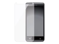 BIGBEN Connected Universal - Protection d'écran pour téléphone portable - verre - de 5" à 5,3" - transparent PEGLASSUNIV5V2